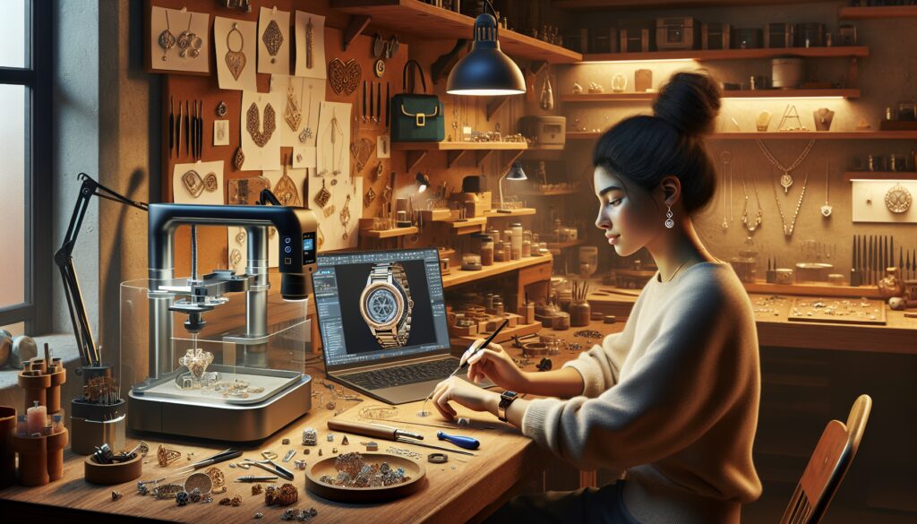 El papel de la tecnología en el arte de hacer joyería moderno